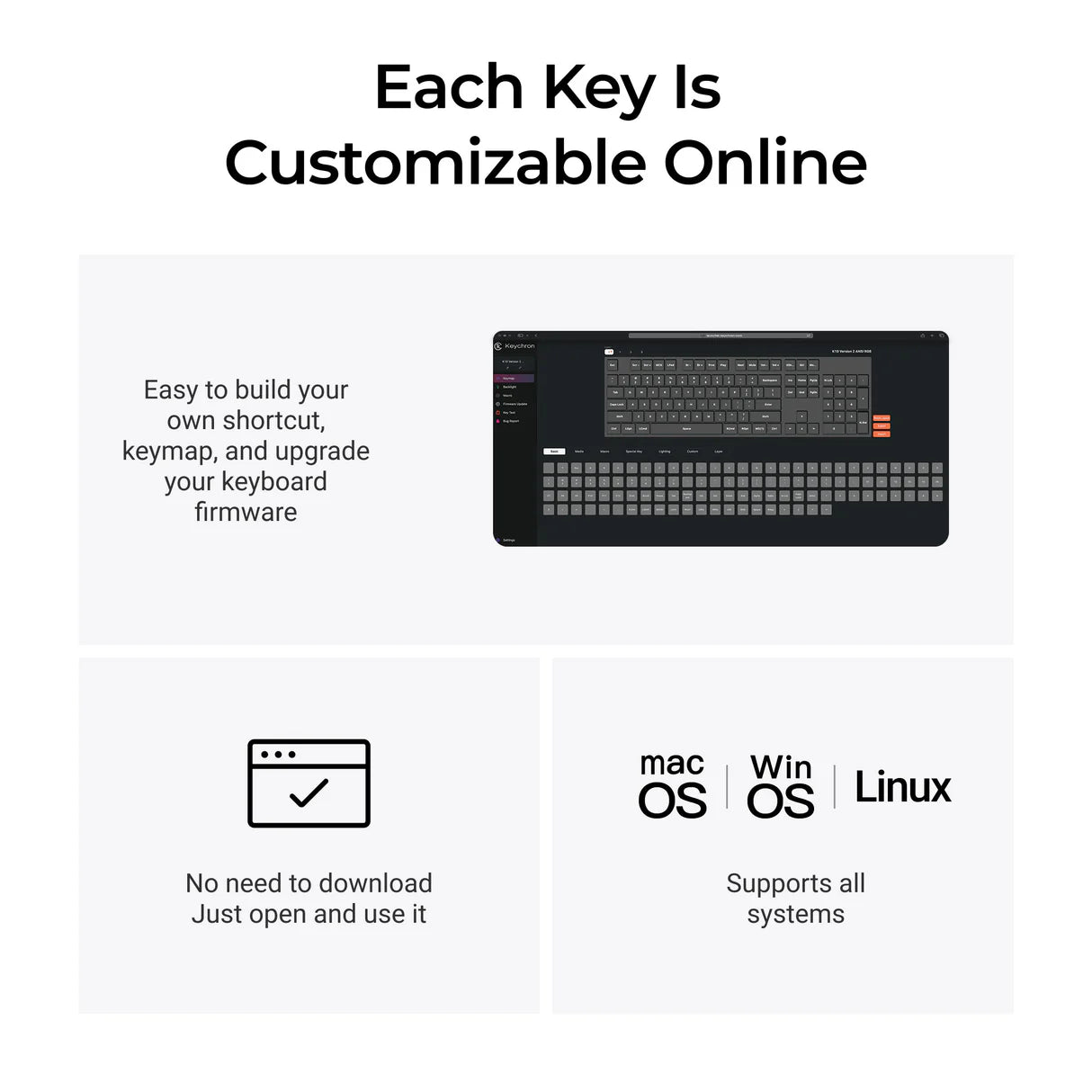 Keychron K10 QMK Wireless Mechanical Keyboard (Version 2)