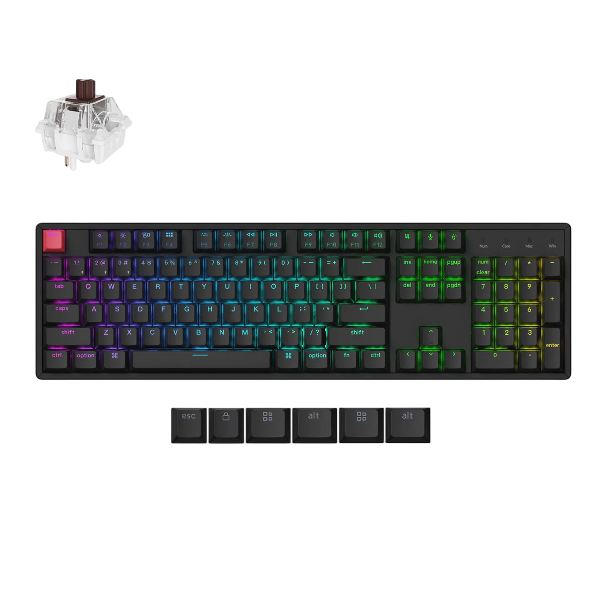 Keychron K10 QMK Wireless Mechanical Keyboard (Version 2)