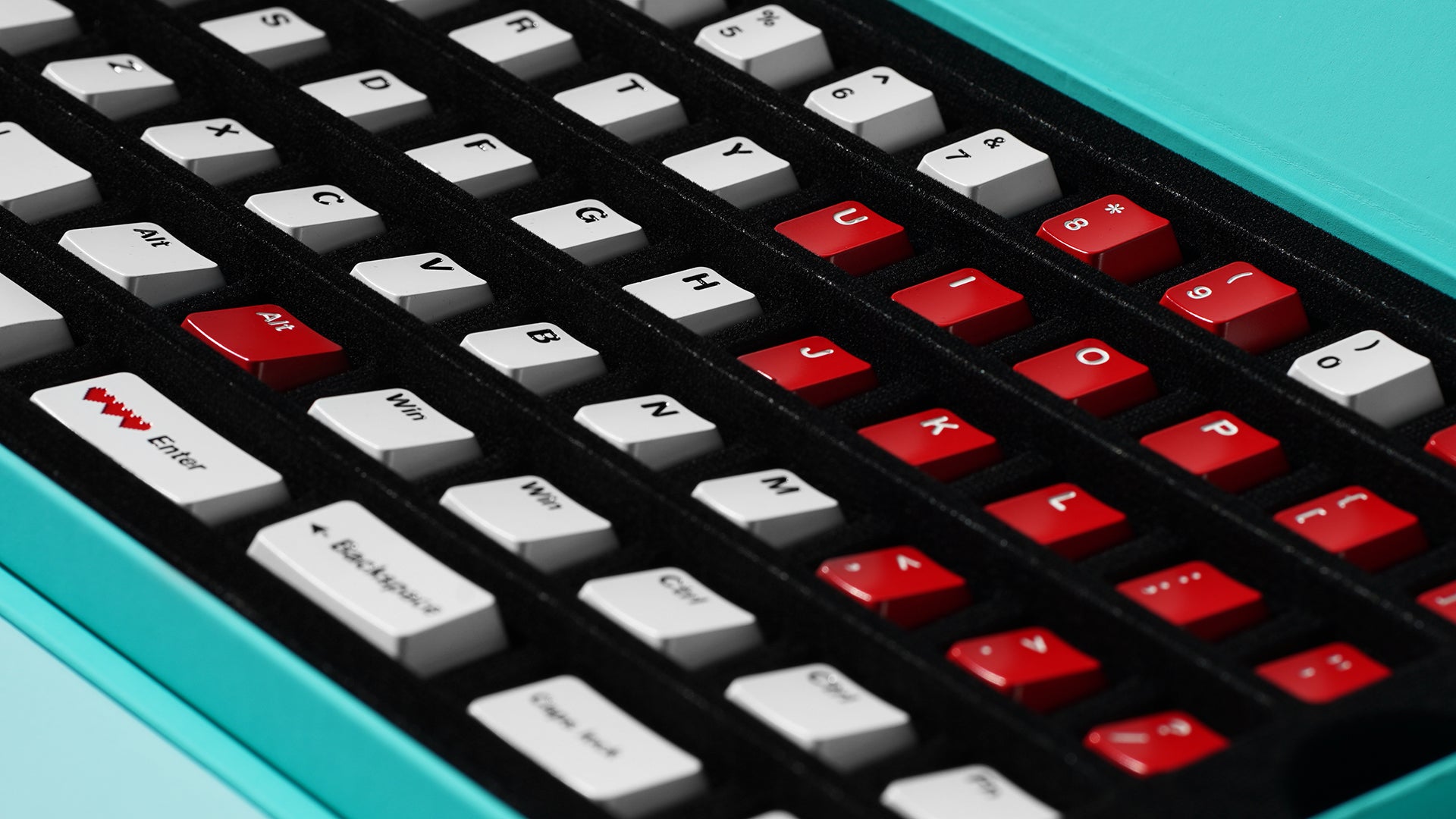 Mowl Capsuloid カプセロイド（レッド） Zoom64 MCap Aluminum Keycaps – Candy Red Edition – Keydom AU